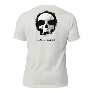 Cold Case Unisex t-shirt (BACK)