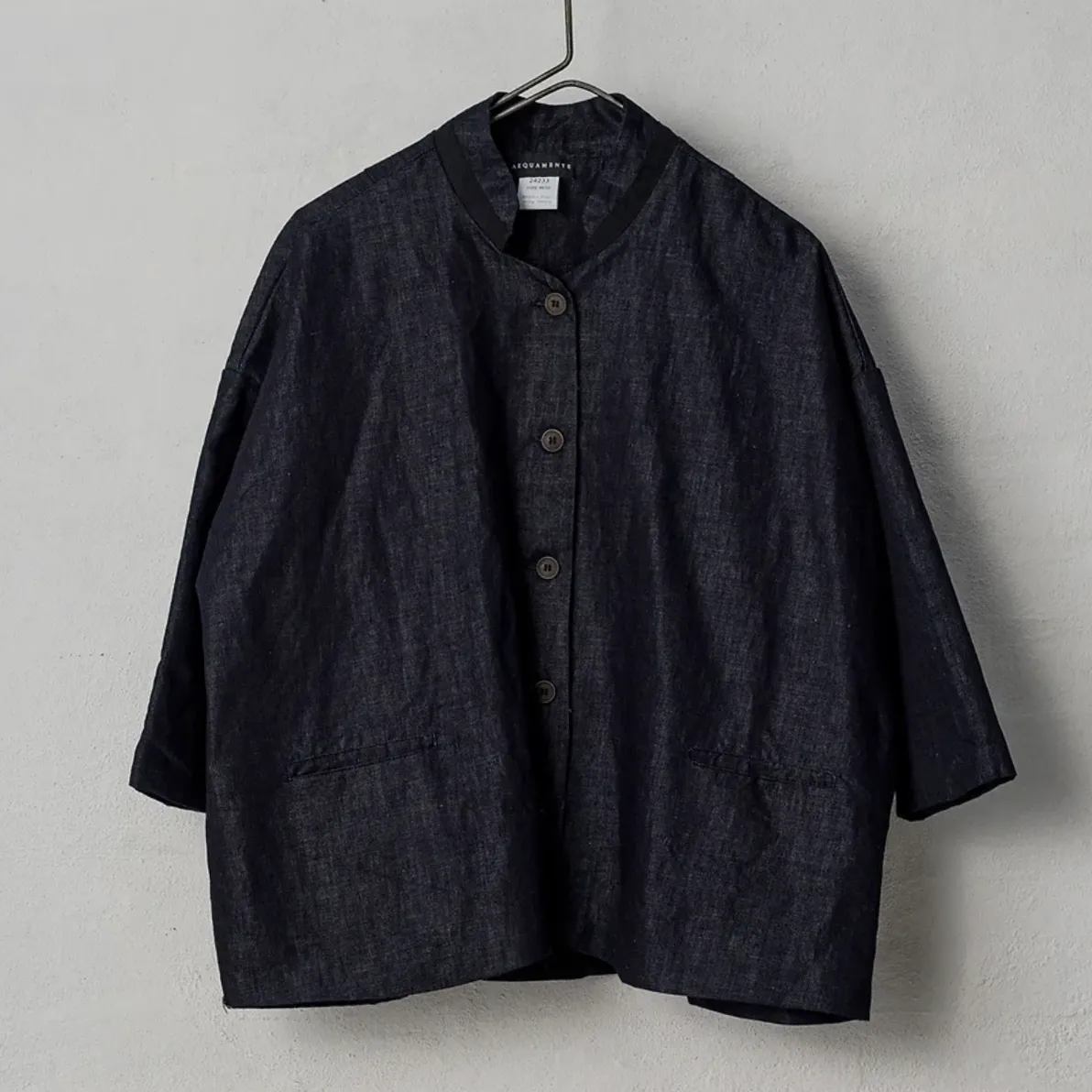 Aequamente Wide Denim Shirt Jacket