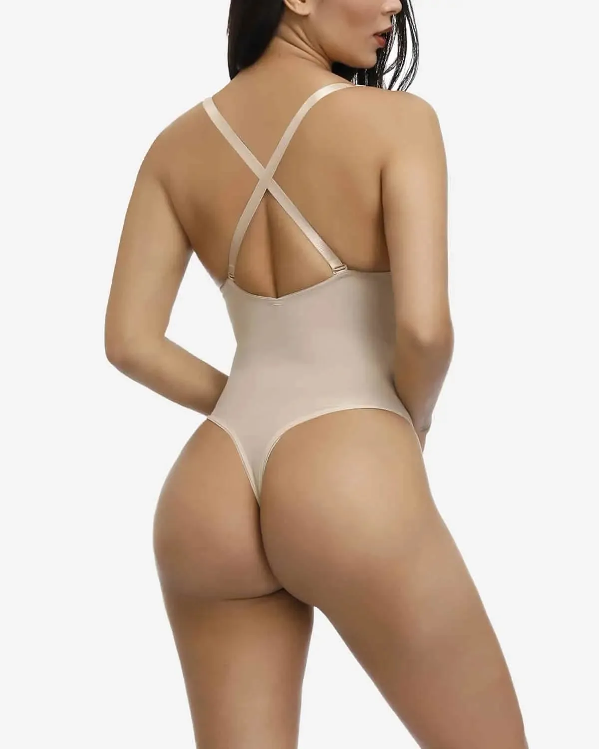 AirSlim® Shaping Low Back Thong Bodysuit