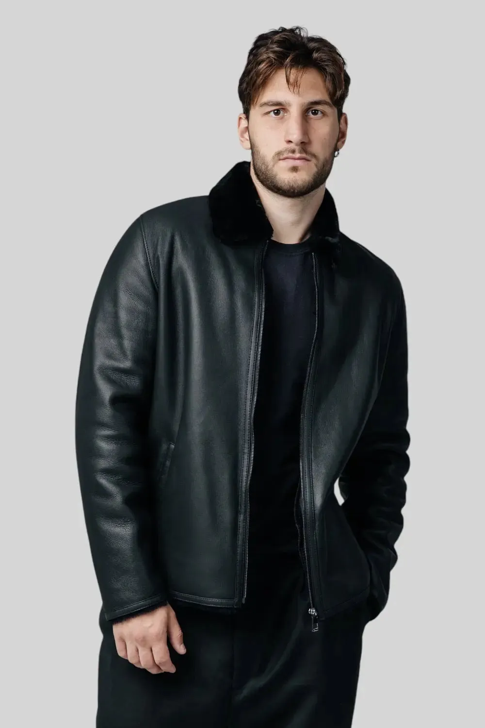 Armand Sheepskin Leather Jacket