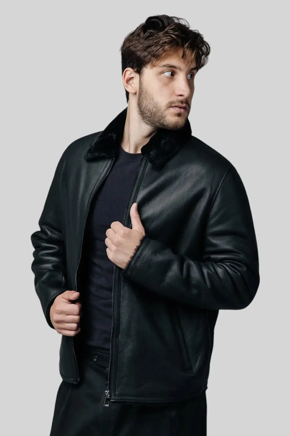 Armand Sheepskin Leather Jacket