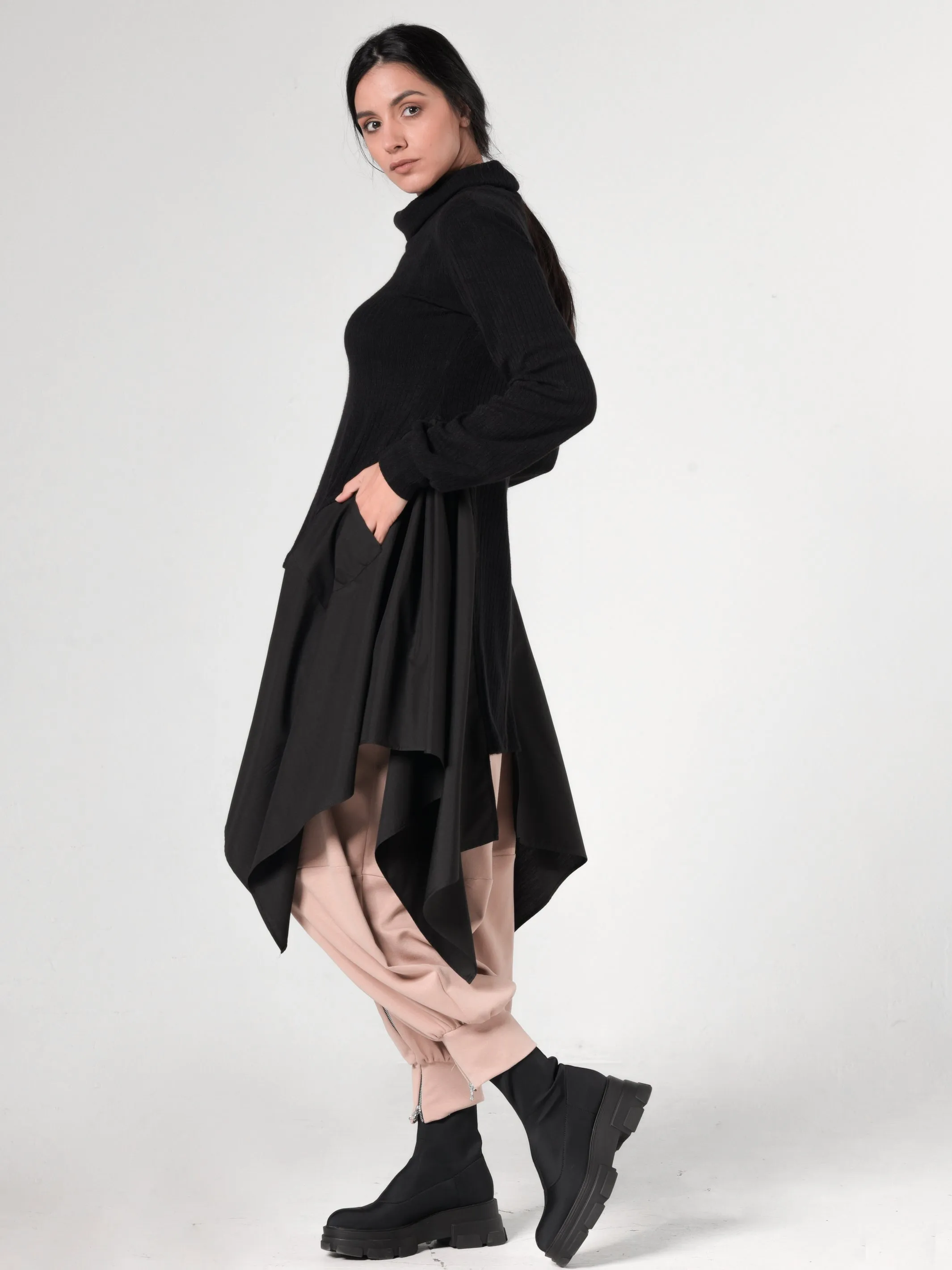 Asymmetric Pullover Tunic