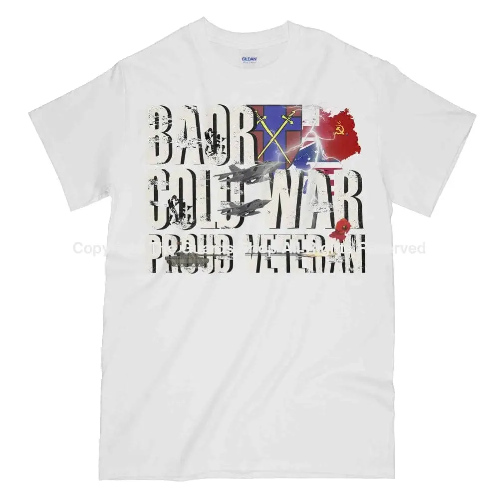 BAOR COLD WAR VETERAN Printed T-Shirt