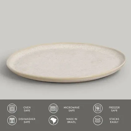 Bio 11.4" Bio Latte Dinner Plate Set