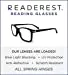 Blue-Light-Blocking-Reading-Glasses-Black-2-25-Magnification-Computer-Glasses