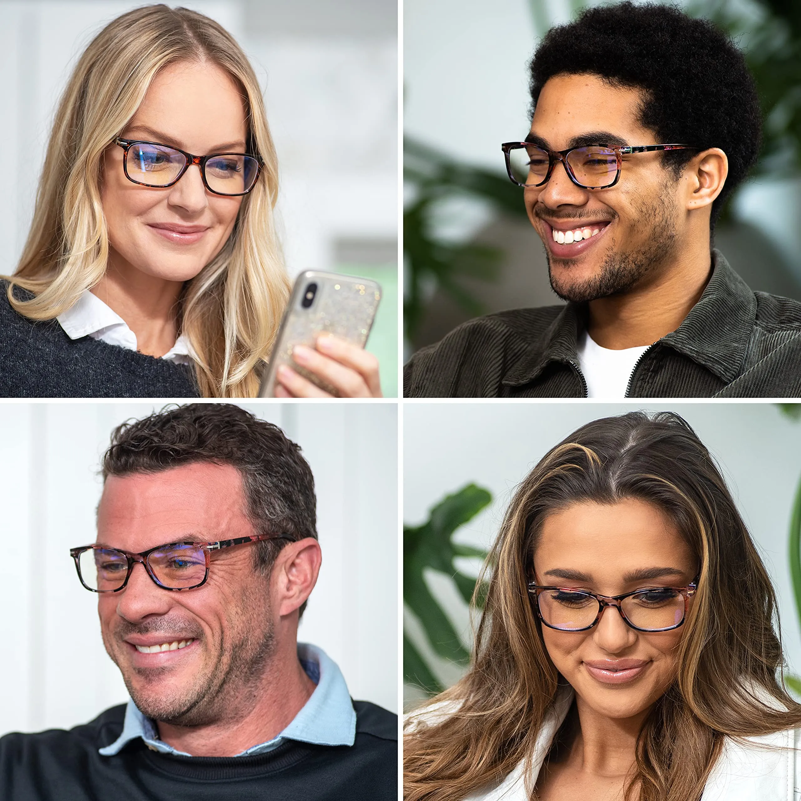 Blue-Light-Blocking-Reading-Glasses-Floral-0-00-Magnification-Computer-Glasses