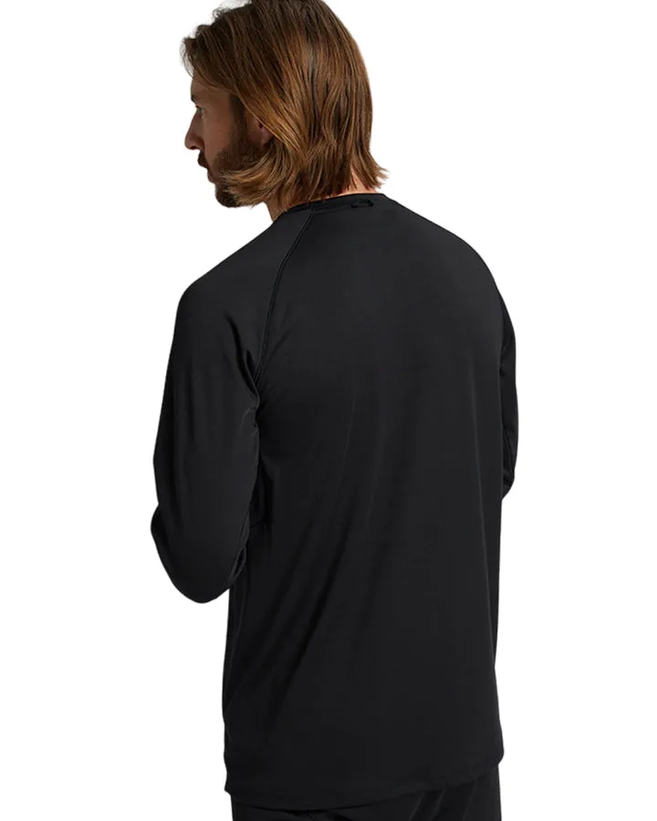 Burton Men's [ak]® Helium Power Grid™ Base Layer Crewneck - True Black