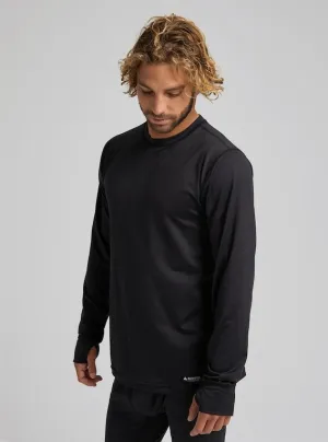 Burton Men's Midweight Base Layer Crewneck True Black 2023