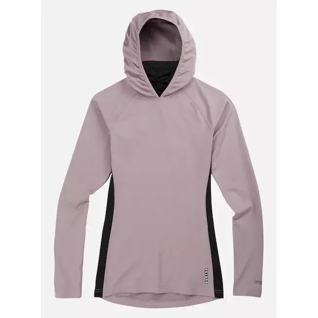 Burton Womens Midweight X  Base Layer Long NeckHoodie-Elderberry