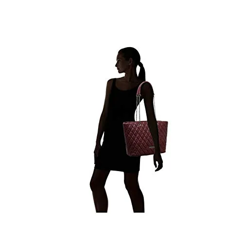 Caprese womens CICELY T Large MAROON Tote Bag