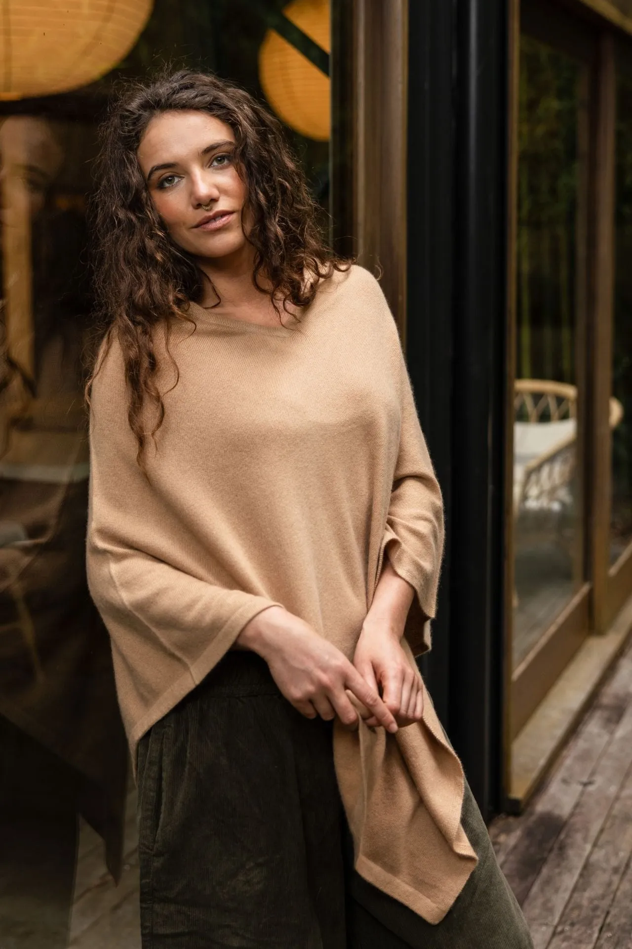 Cashmere Poncho