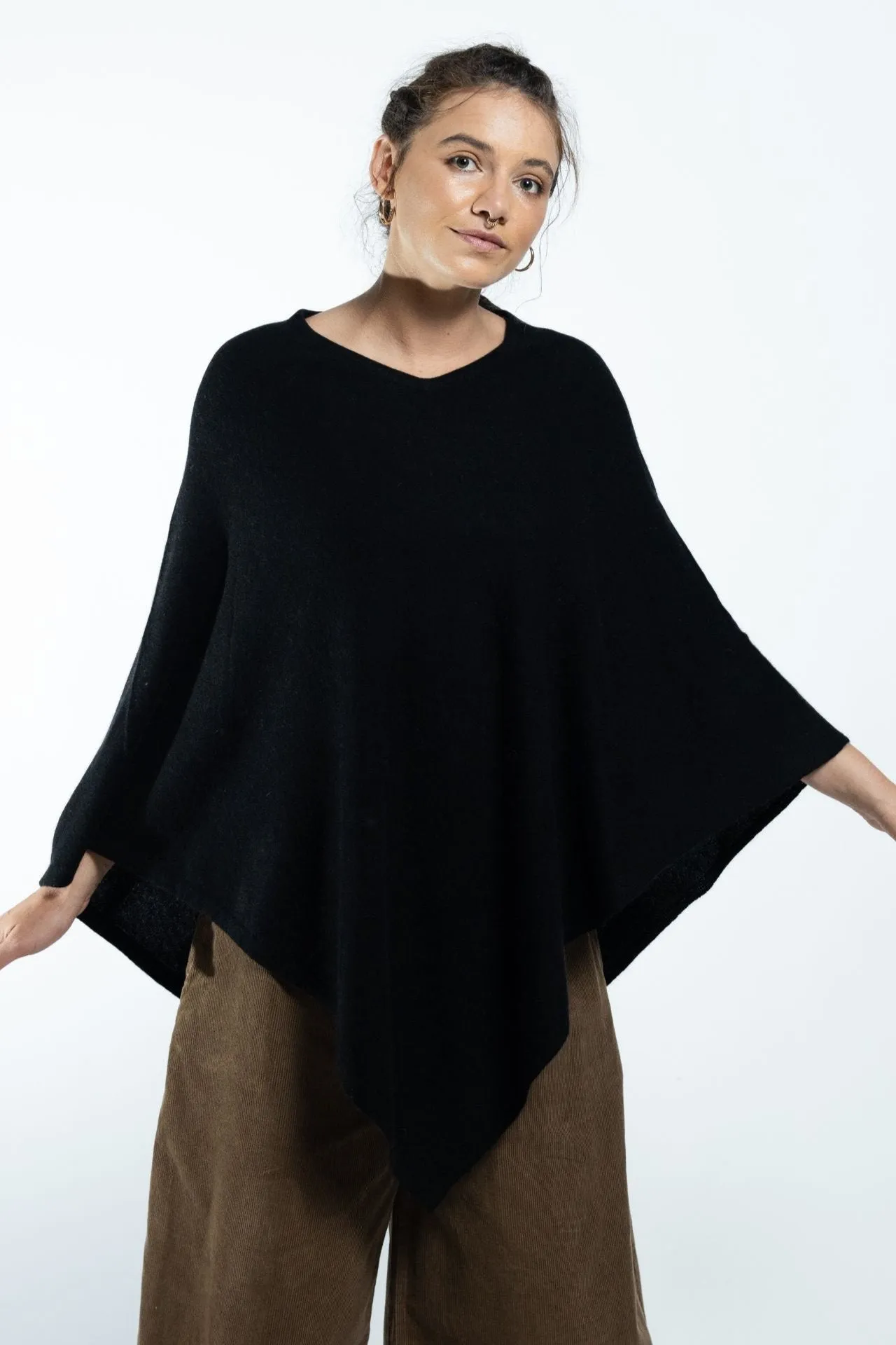 Cashmere Poncho