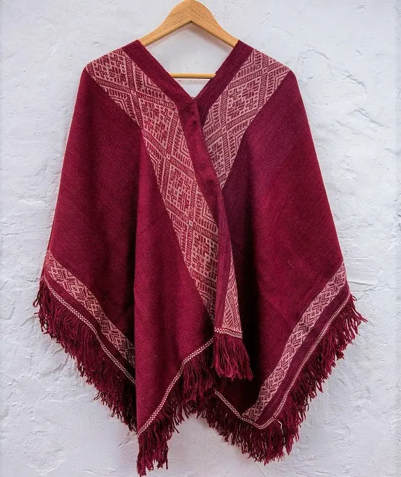 Chaska Baby Alpaca Poncho