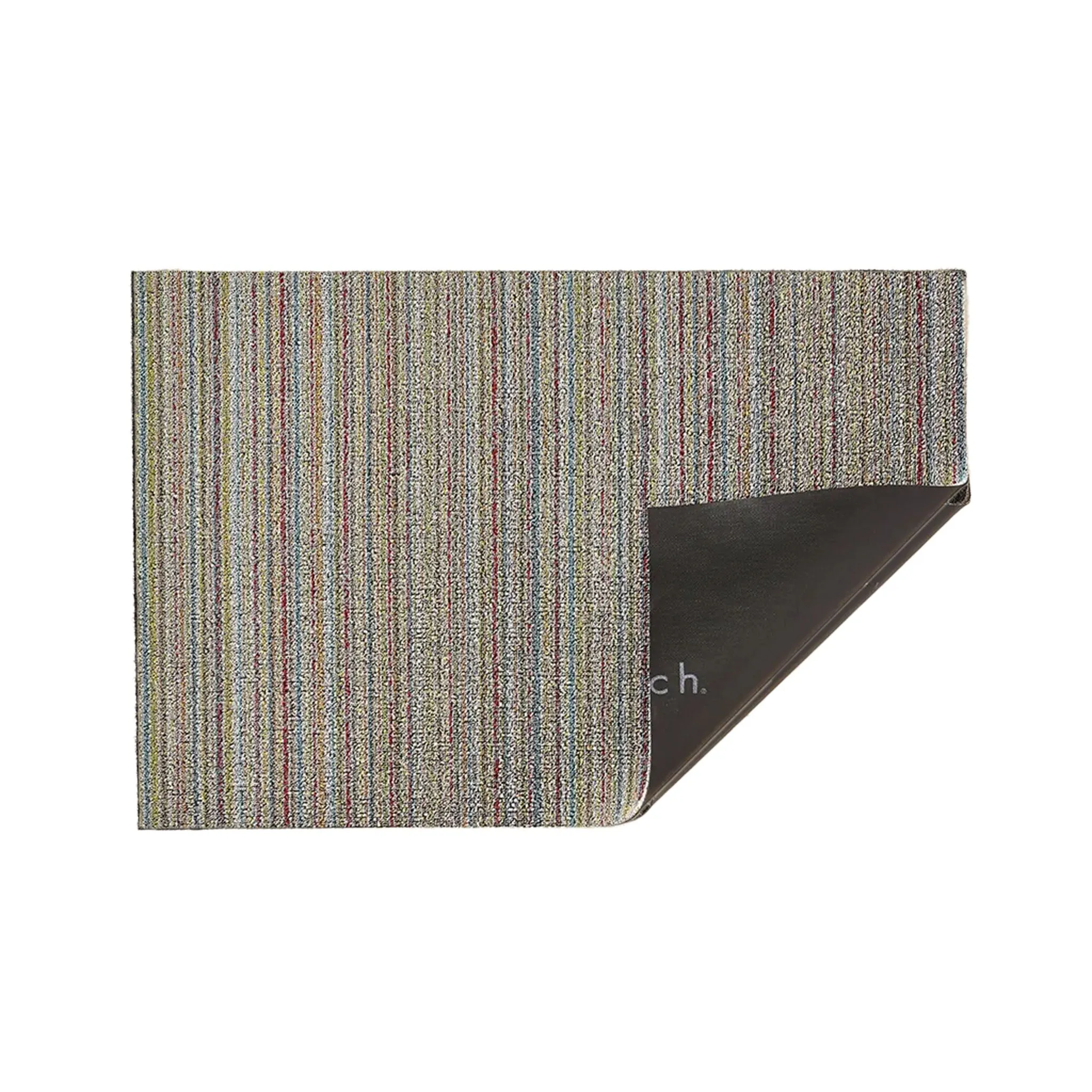 Chilewich Soft Multi Skinny Stripe Shag Mat