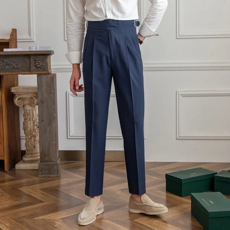 Classic Buckle Formal Gurkha Pants by ITALIAN VEGA®