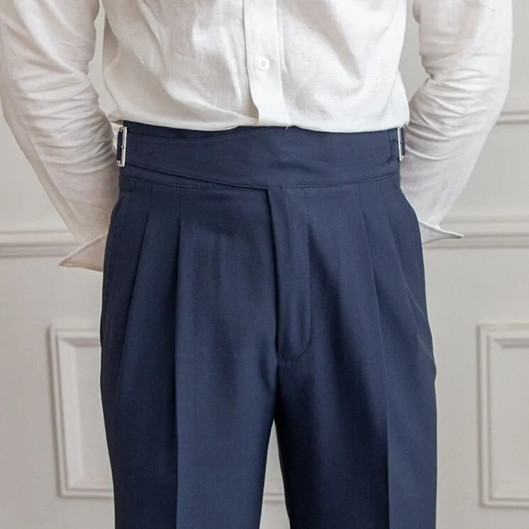 Classic Buckle Formal Gurkha Pants by ITALIAN VEGA®