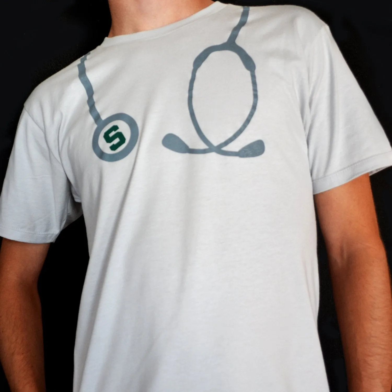 College of Human Medicine Stethoscope T-shirt