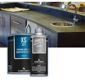 Concrete Countertop Sealer - Water Based Hybrid Polyurethane, Surecrete XS-327