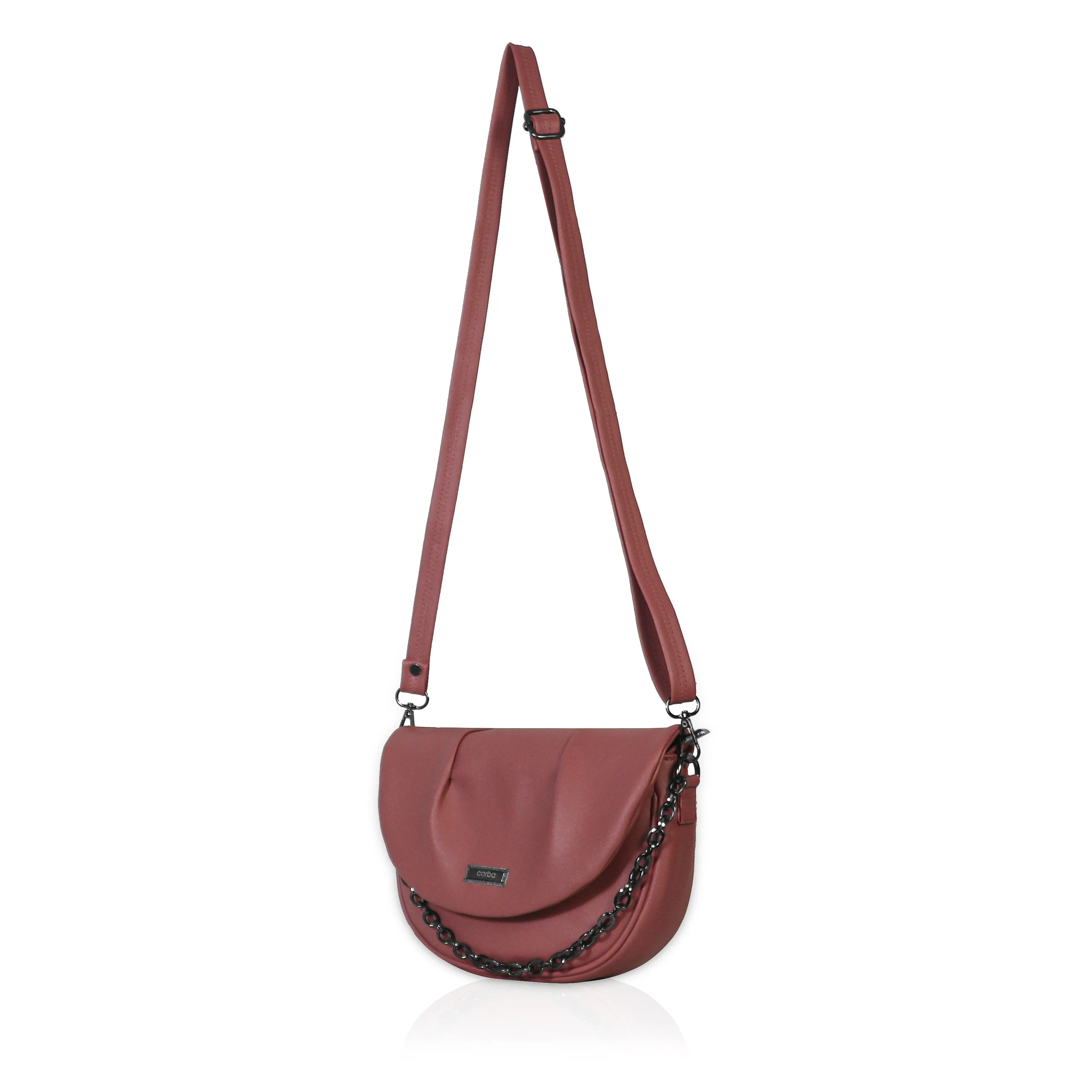 Corba Women Sling Bag Brown