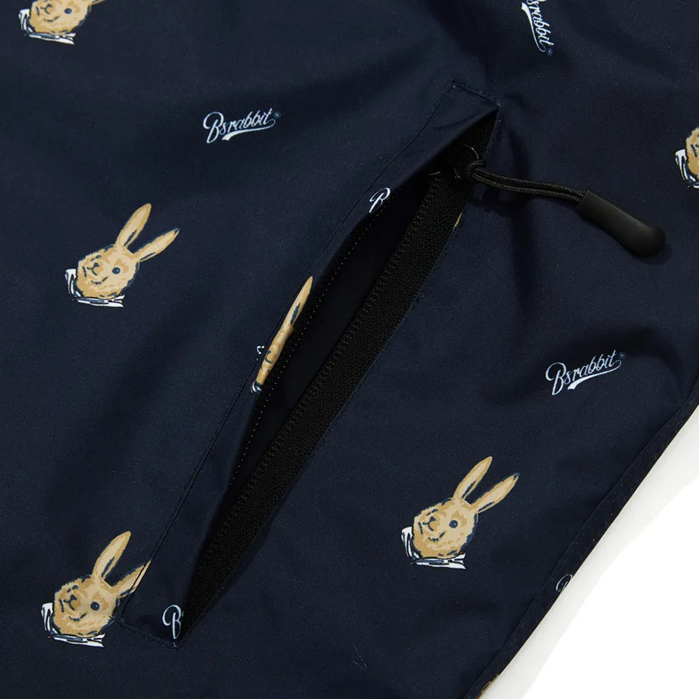 COZY HOODED ANORAK JACKET MINI BEARRABBIT NAVY