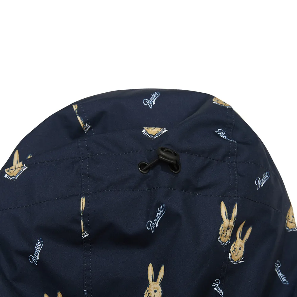 COZY HOODED ANORAK JACKET MINI BEARRABBIT NAVY