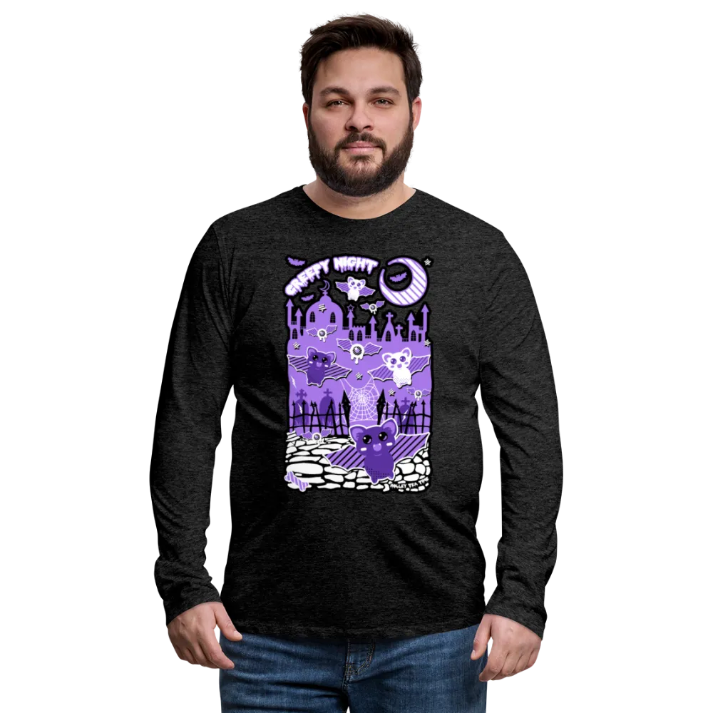 Creepy Night Men's Premium Long Sleeve T-Shirt