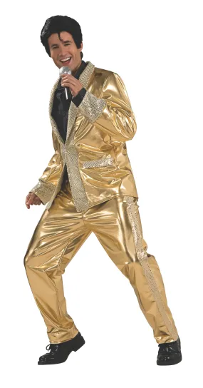 Elvis Gold Suit Collector's Edition Adult Costume - Buy Online Only