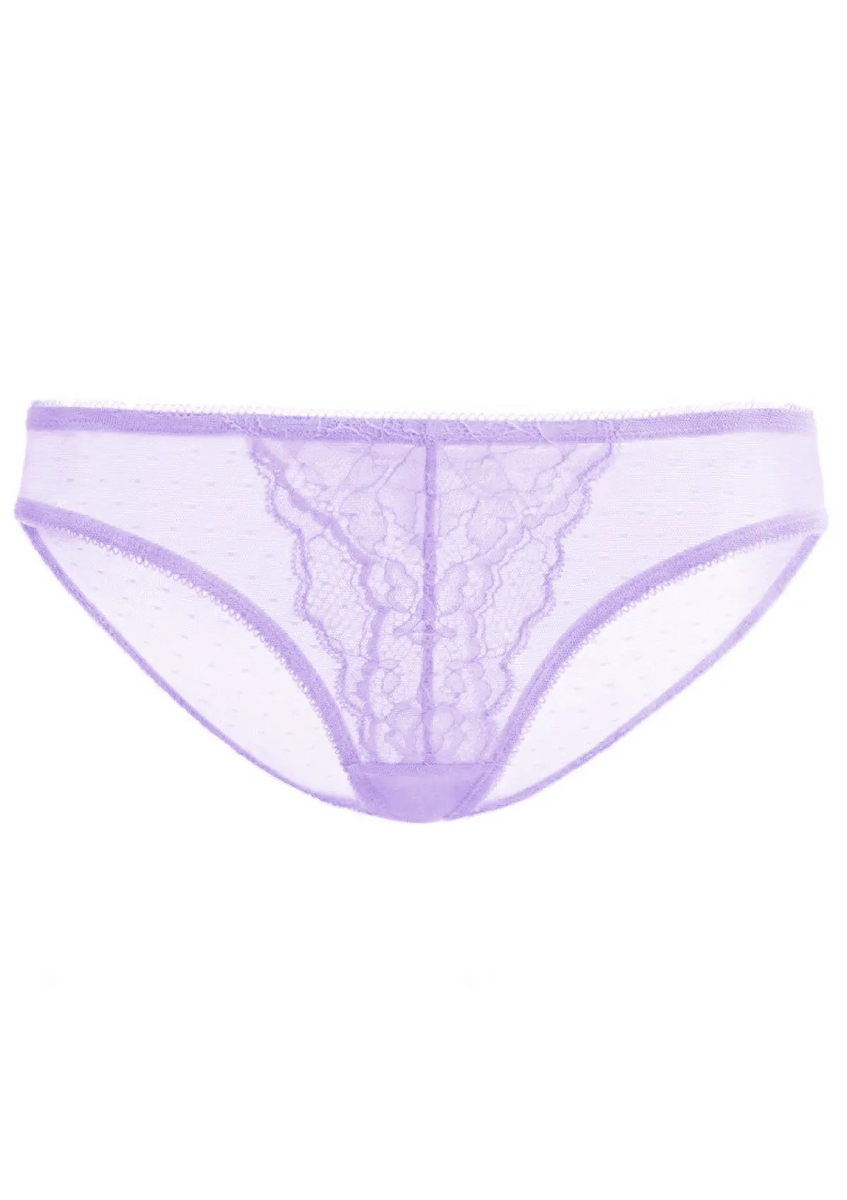 Enchante Purple Lace Bikini Underwear