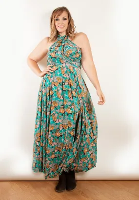 Eternity Convertible Multi Print Maxi Dress