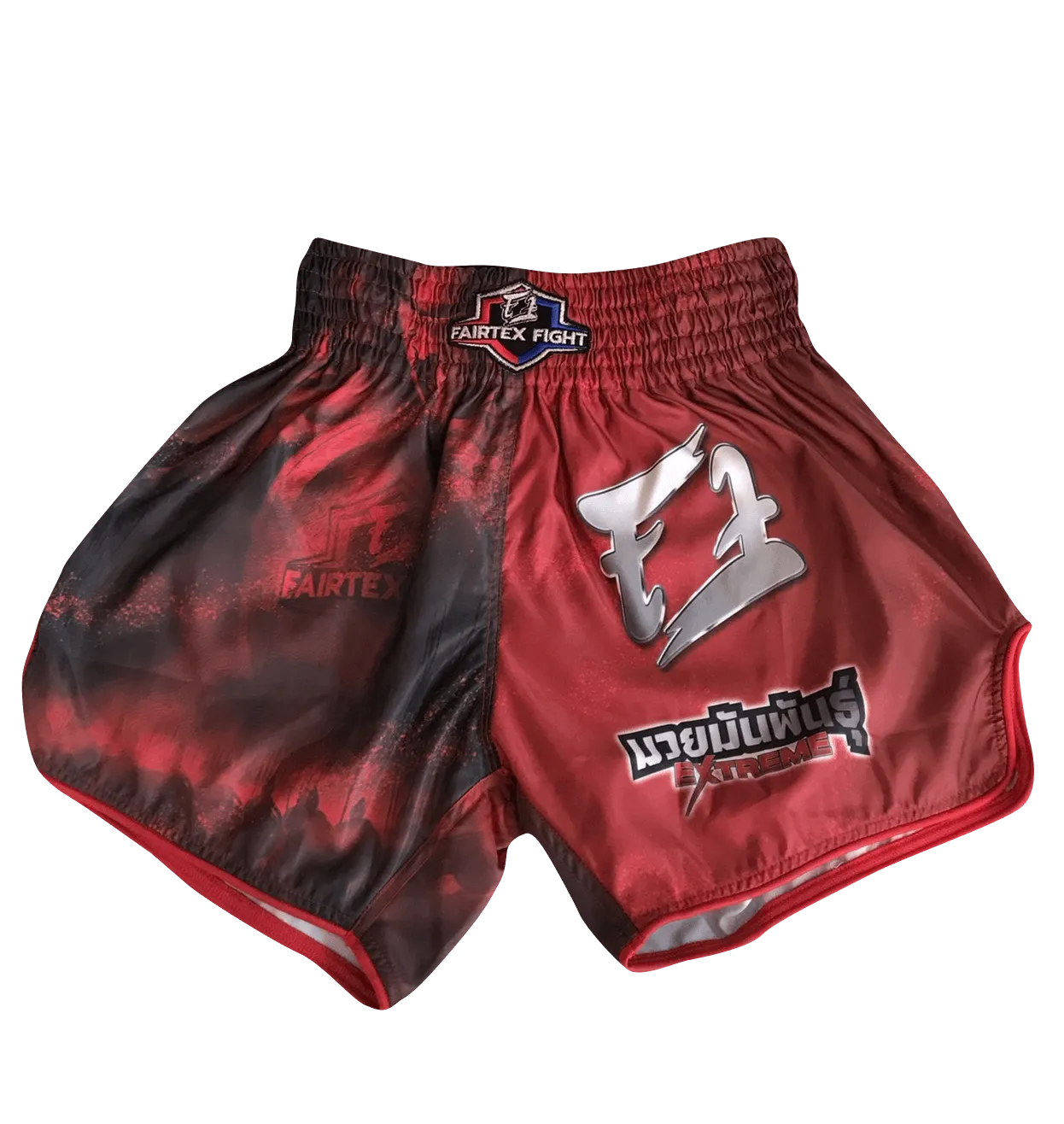 Fairtex Fight Promotion Shorts Decendants of the Empire Red