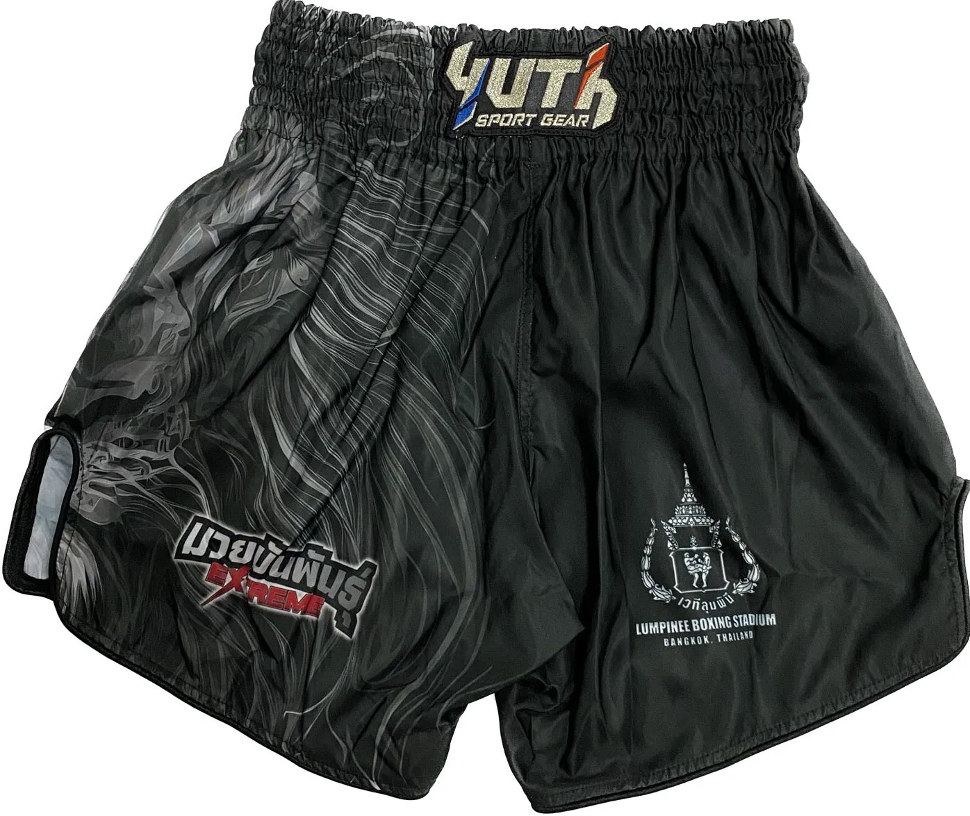 Fairtex Fight Promotion Shorts Lion Black