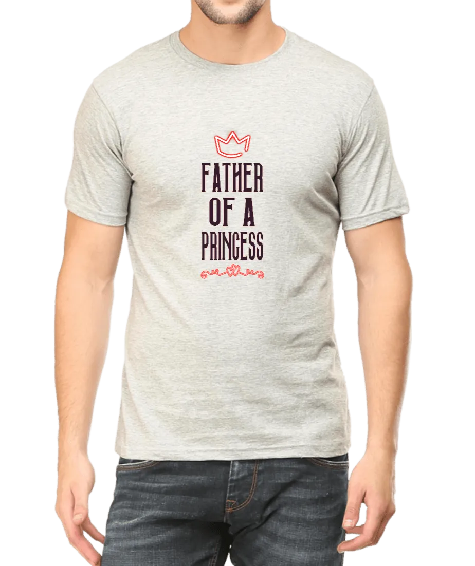 Father of a Princess Men's T Shirt D11