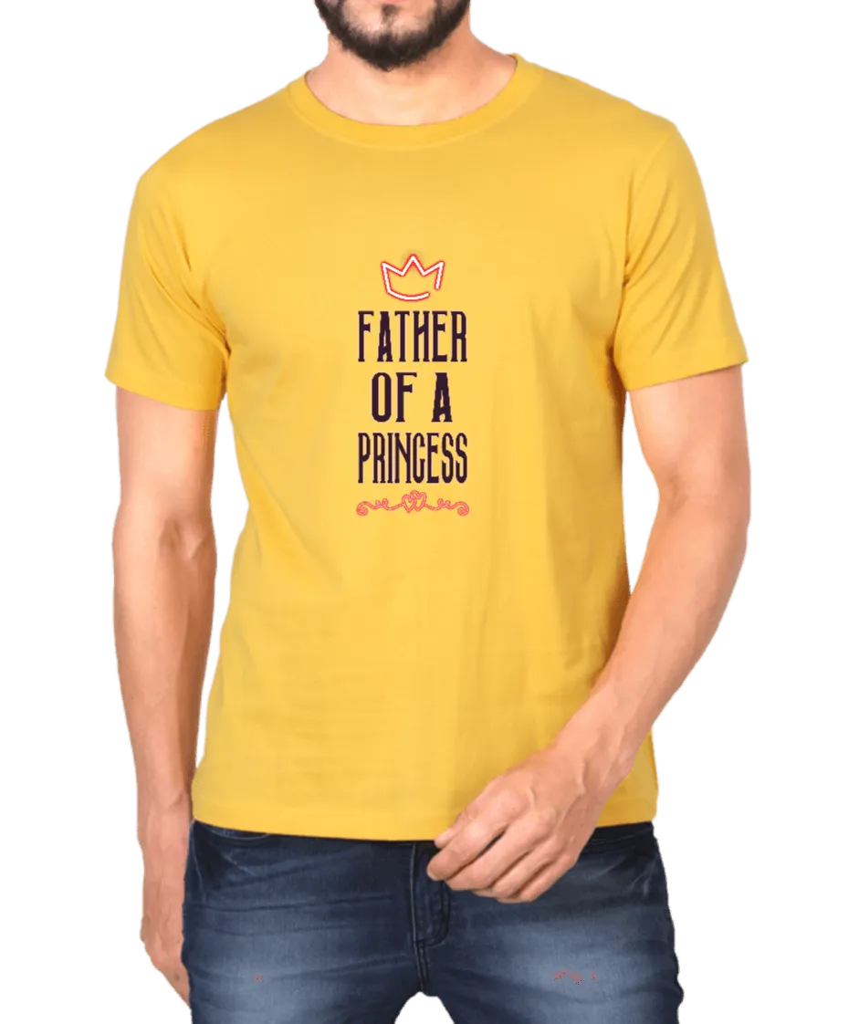 Father of a Princess Men's T Shirt D11