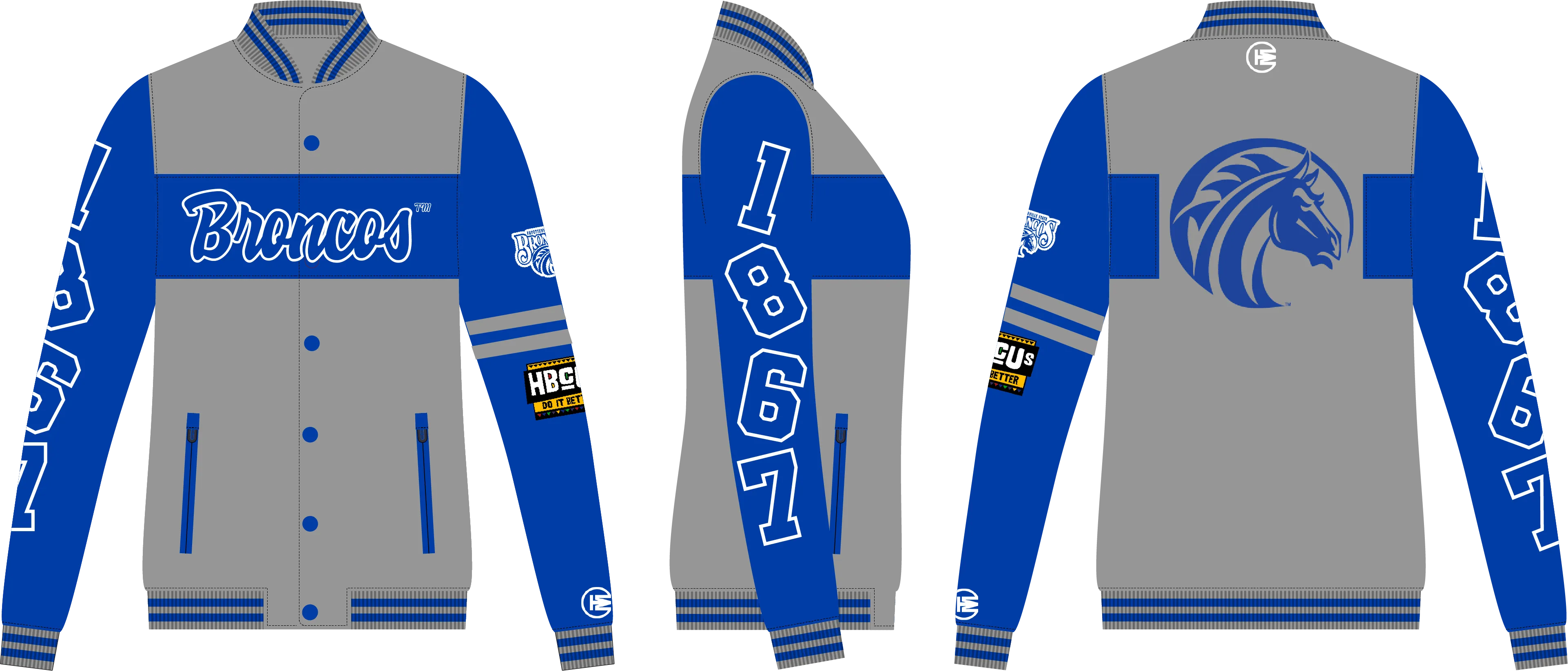 Fayetteville State University OLE SKOOL Letterman [LIMITED EDITION]