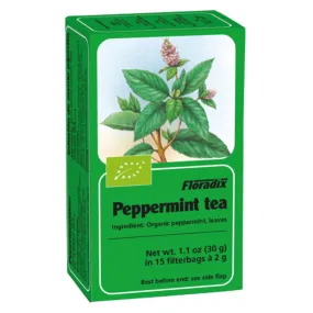 Floradix Organic Peppermint Tea 15s