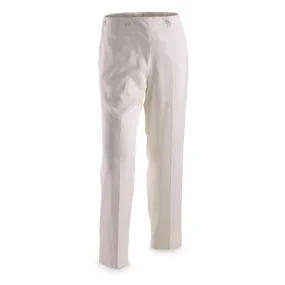 GERMAN NAVY WHITE FLAP PANTS- SURPLUS