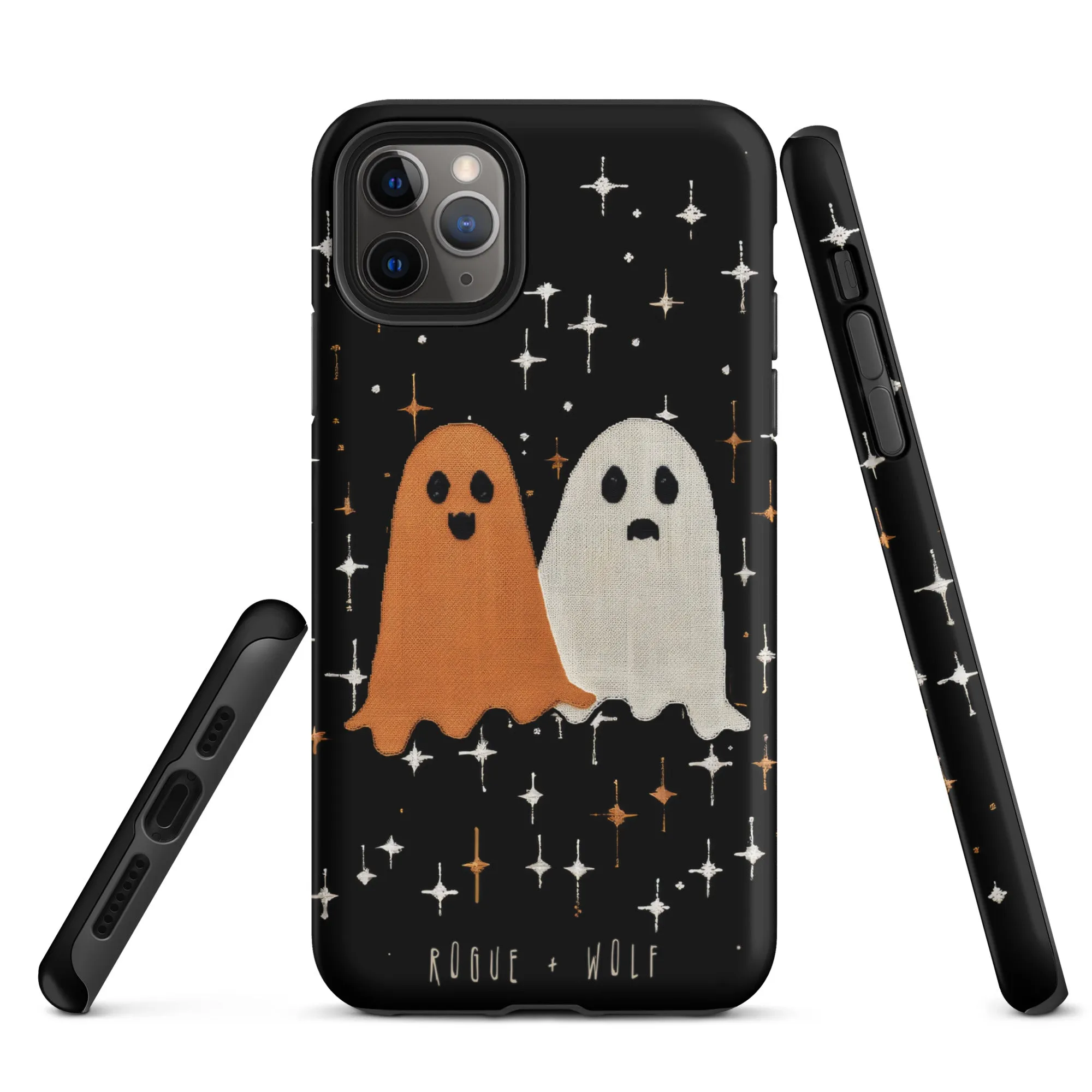 Ghost Besties Tough Cell Phone Case for iPhone - Dark Academia Anti-scratch Shockproof Witchy Goth Cover