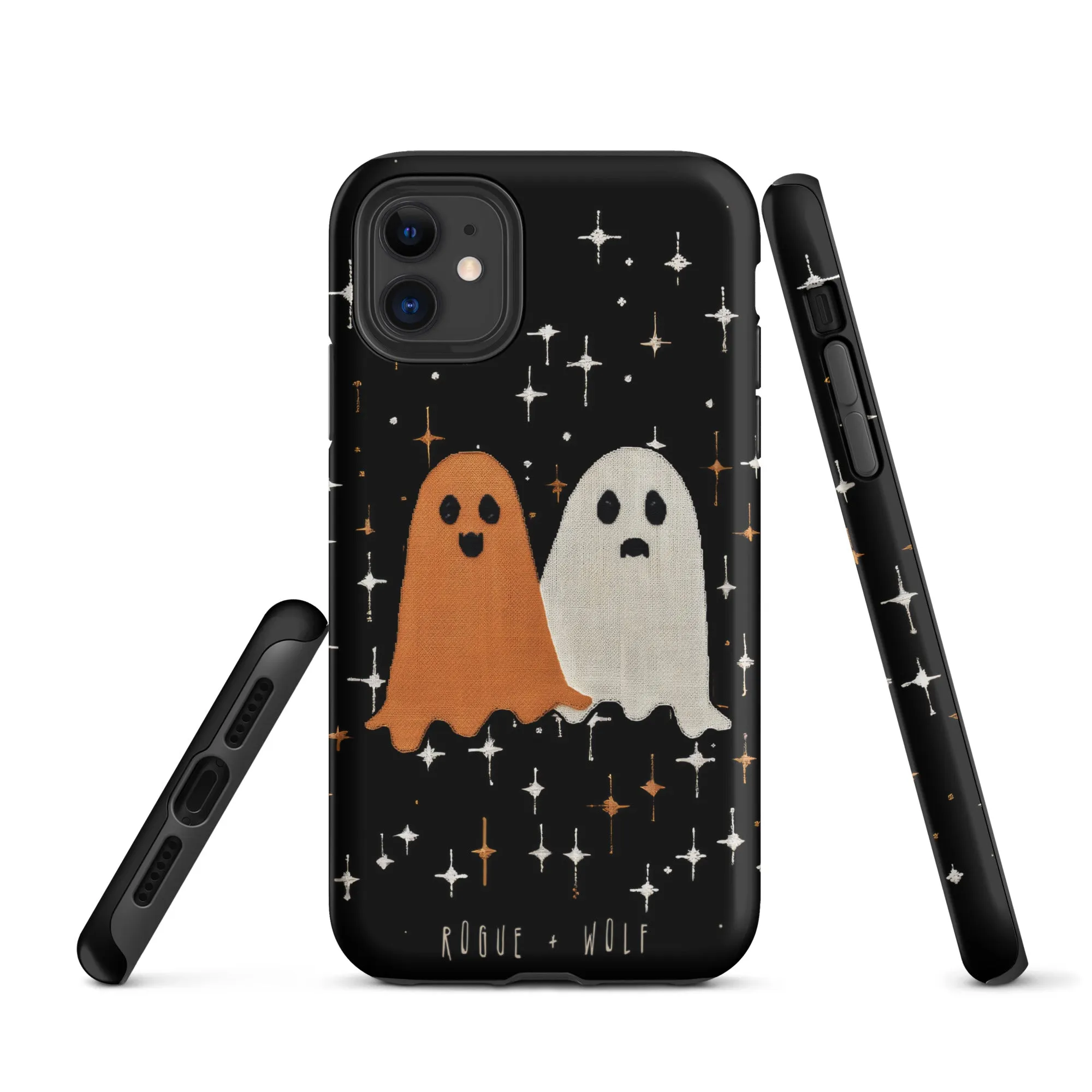 Ghost Besties Tough Cell Phone Case for iPhone - Dark Academia Anti-scratch Shockproof Witchy Goth Cover