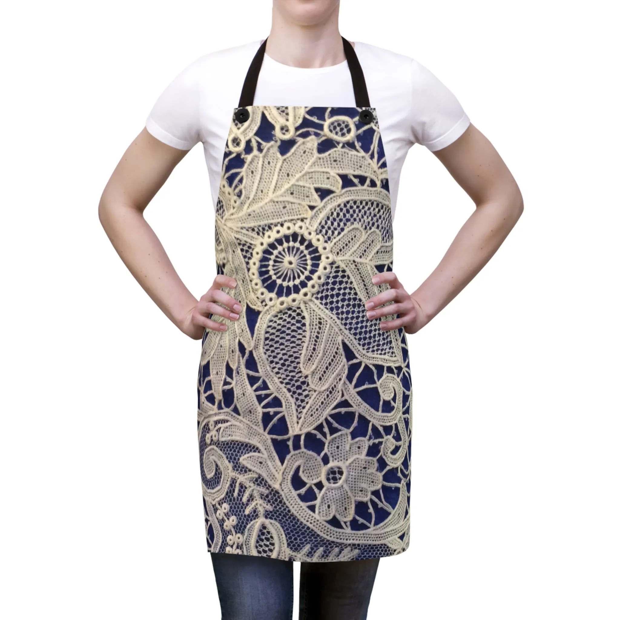 Golden and Blue - Inovax Apron