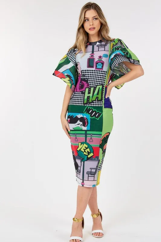 Haha Midi Dress