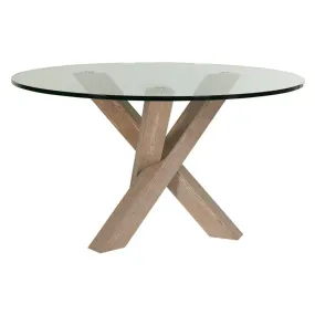 Hudson Round Dining Table | Grey Ash