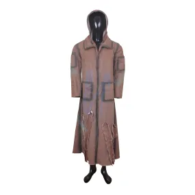 Inspired FO Trench Coat, Ghoul Cosplay, Post-Apocalyptic Cosplay with Split Ends