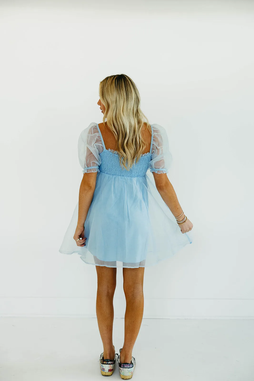 It Was a Dream Dress -  Baby Blue