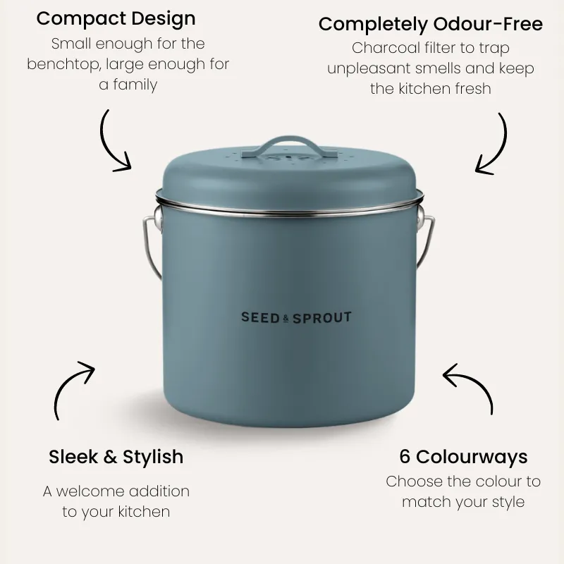 Kitchen Compost Bin | Mist