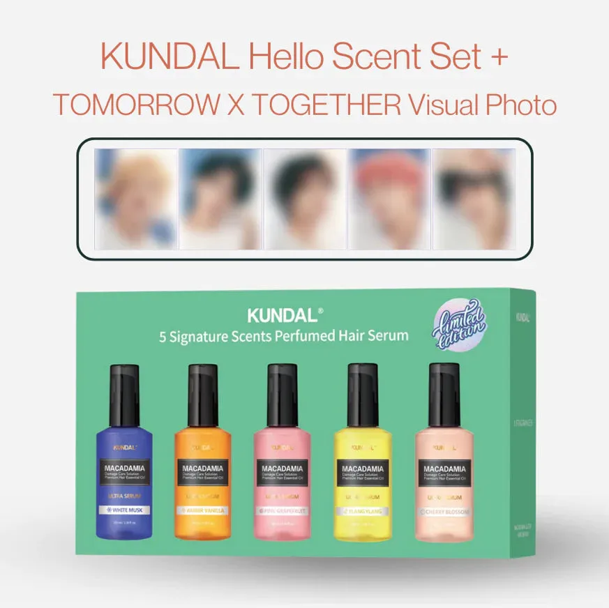 Kundal x TXT 5 Signature Scents Hair Serum Set Limited Edition