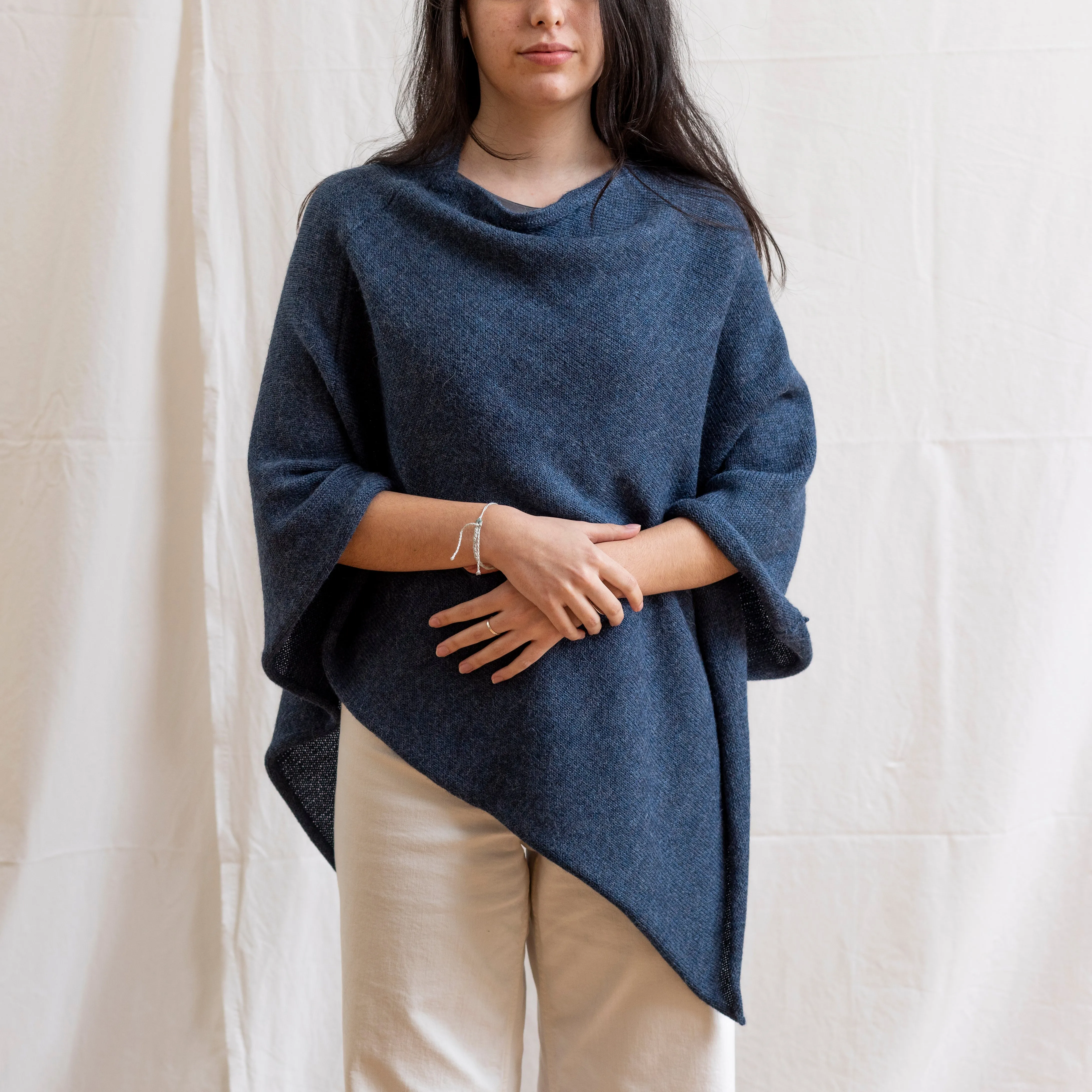 LORENA alpaca poncho