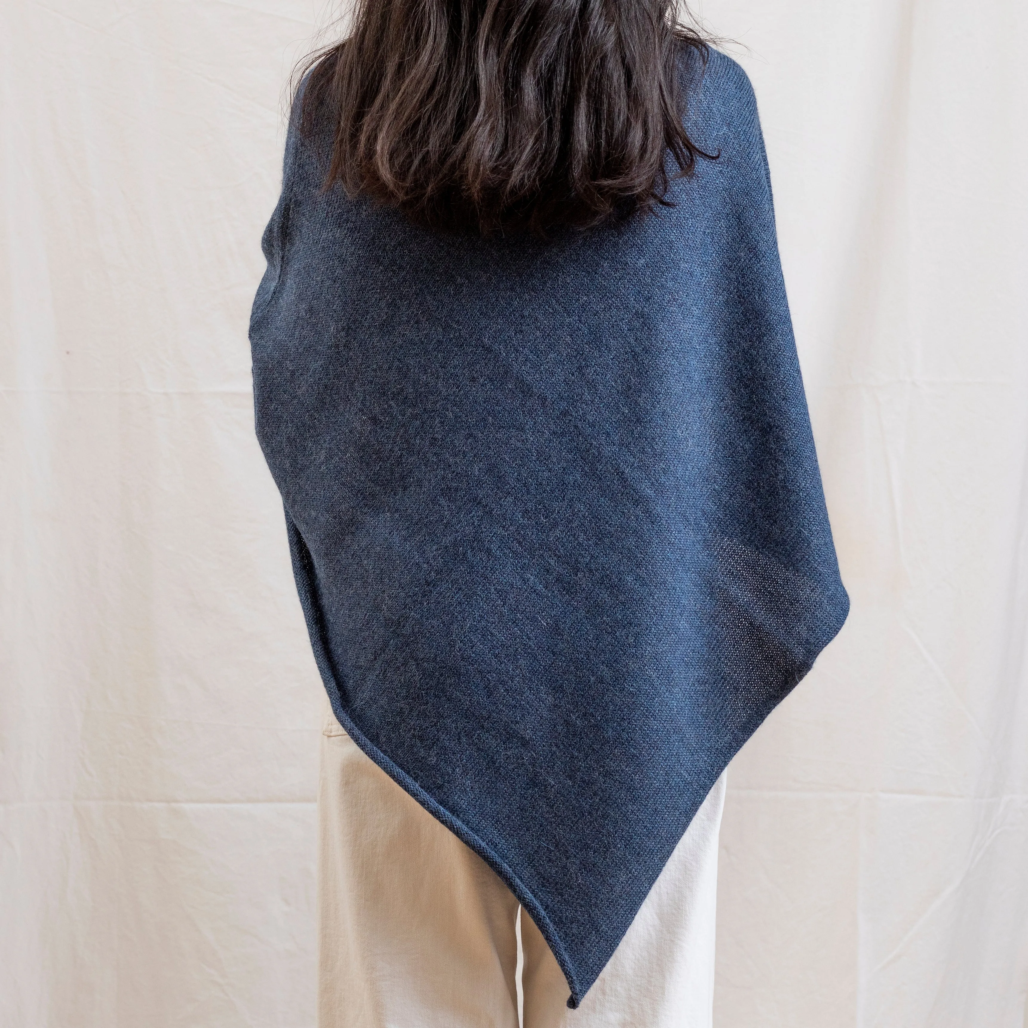 LORENA alpaca poncho