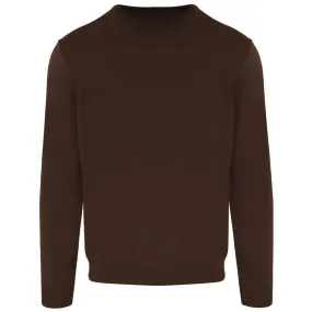 Malo Brown Wool Sweater