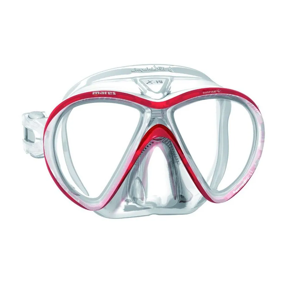 Mares X-Vu Sunrise Liquidskin Dive Mask