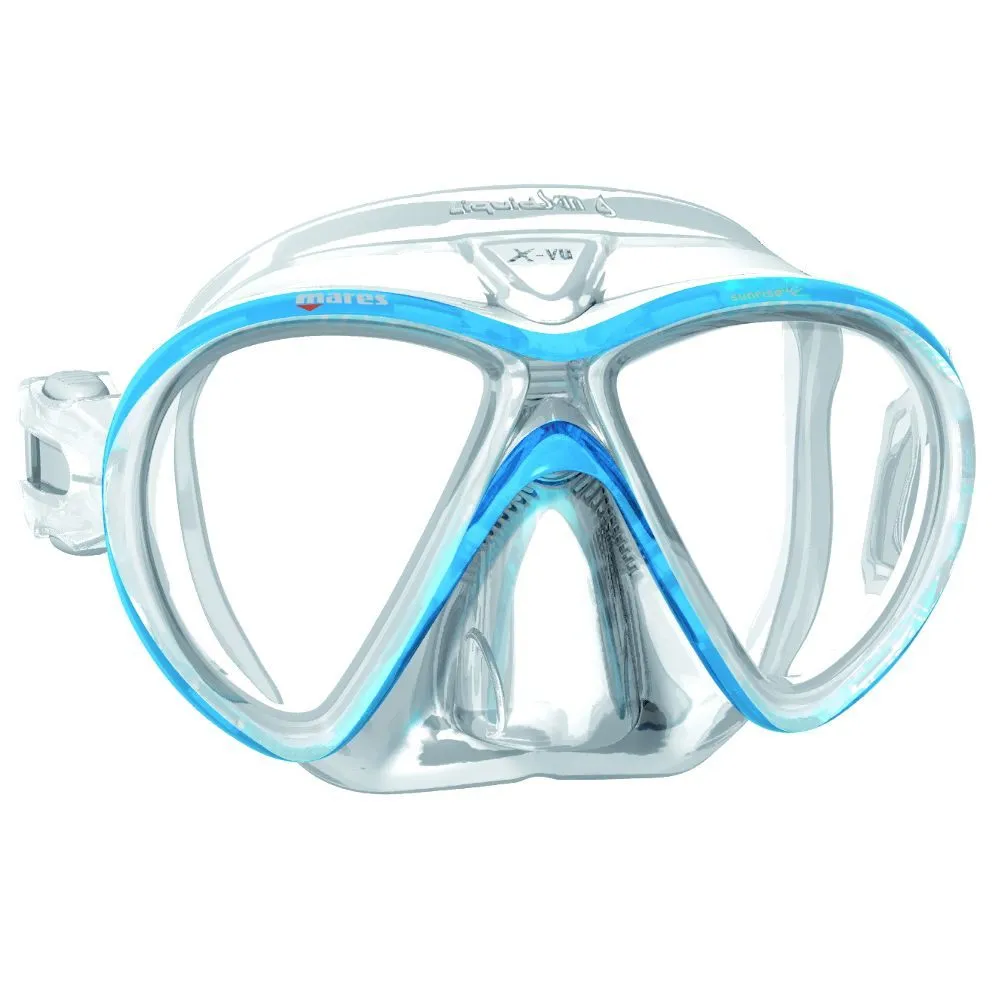 Mares X-Vu Sunrise Liquidskin Dive Mask